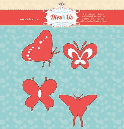 Dies R Us - Dies - Butterfly Set #1