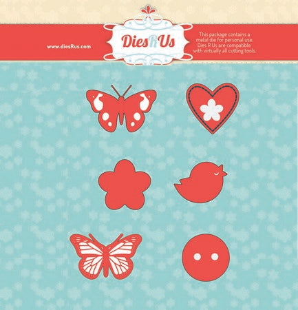 Dies R Us - Dies - Butterflies & Bird