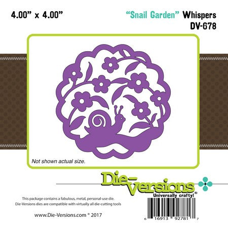 Die-Versions - Whispers - Snail Garden