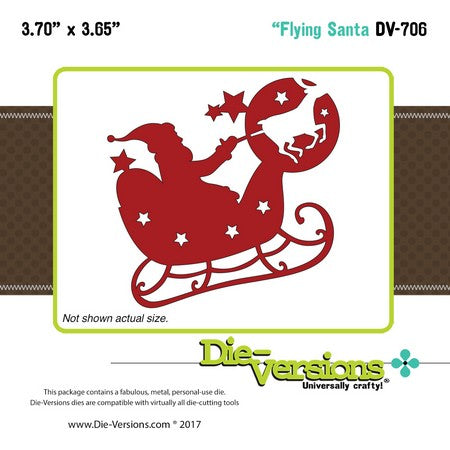 Die-Versions - Whispers - Flying Santa