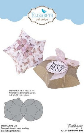 Elizabeth Craft Designs - Dies - Star Pillow Box