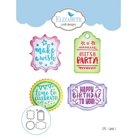Elizabeth Craft Designs - Dies - Labels 1