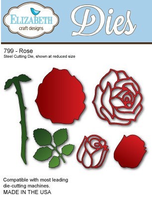 Elizabeth Craft Designs - Dies - Rose