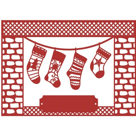 Trimcraft - First Edition Dies - Craft A Card - Stockings