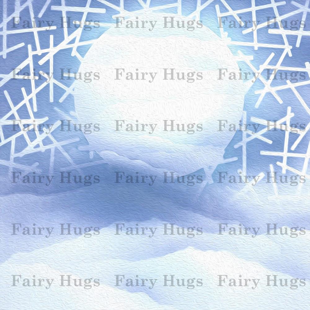 Fairy Hugs - Fairy-Scapes - 6" x 6" - Sticks