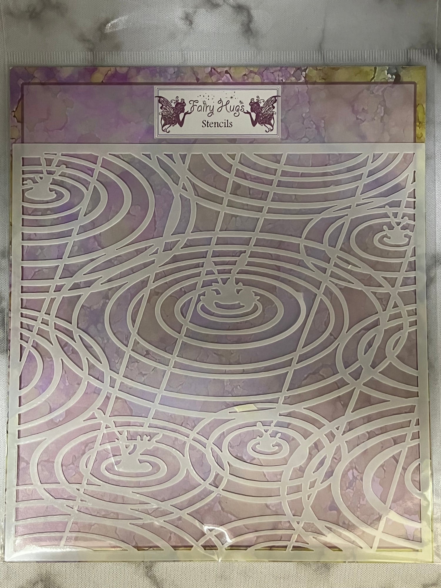 Fairy Hugs - Stencils - Fairy Rainfall