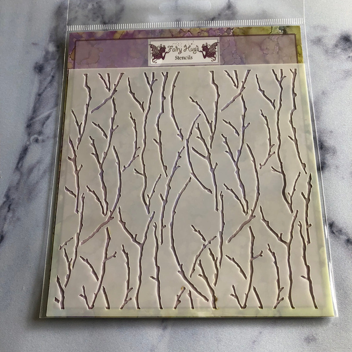 Fairy Hugs - Stencils - Winter Twigs