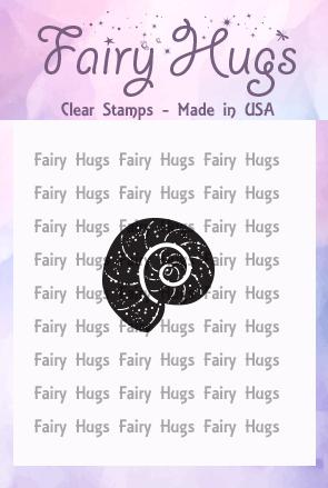 Fairy Hugs Stamps - Mini Nautilus Shell