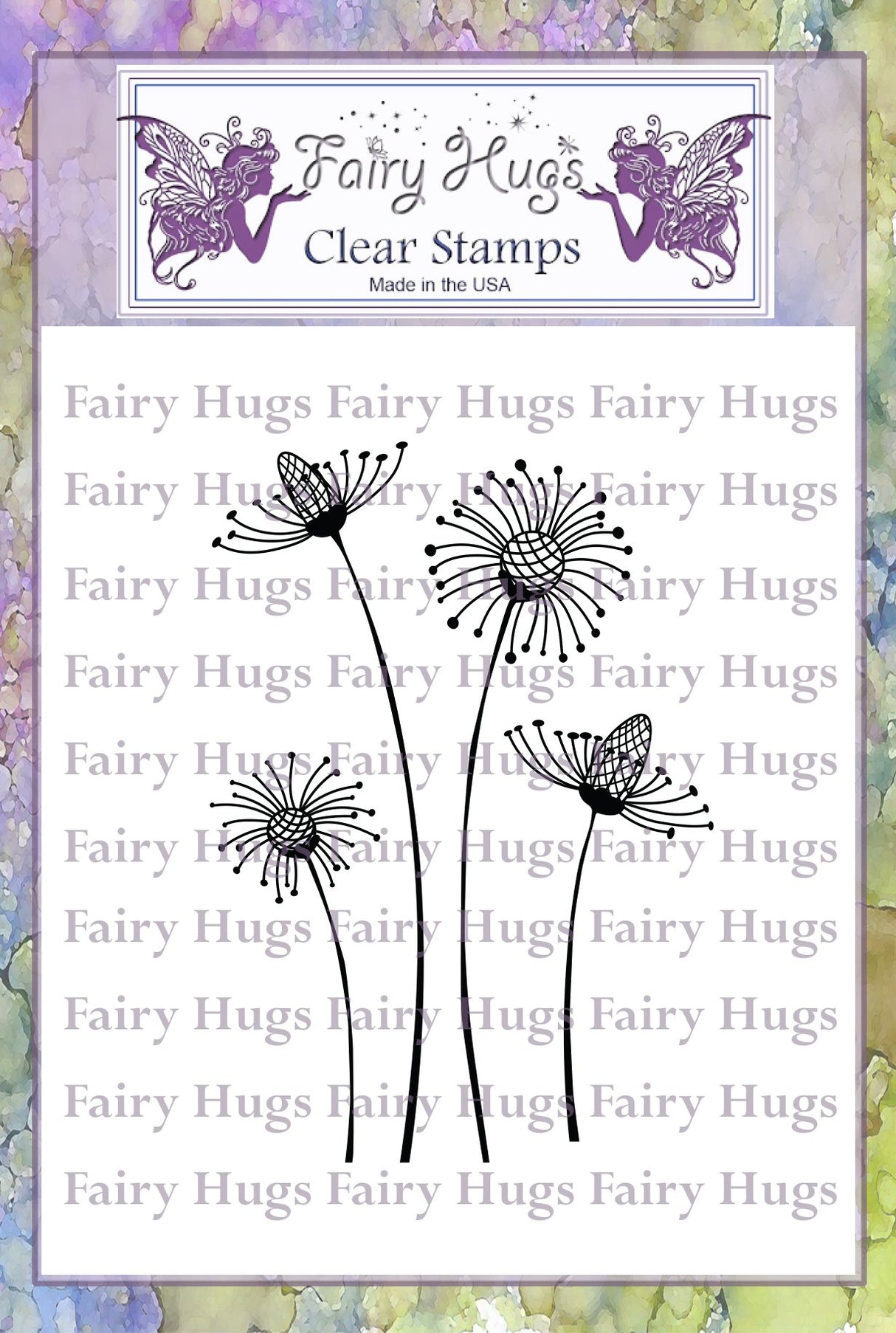 Fairy Hugs Stamps - Fantasy Flowers