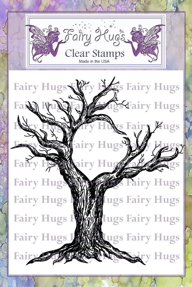 Fairy Hugs Stamps - Moon Tree