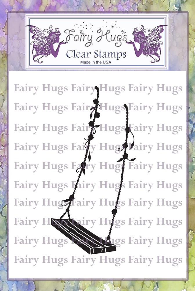 Fairy Hugs Stamps - Fairy Swing