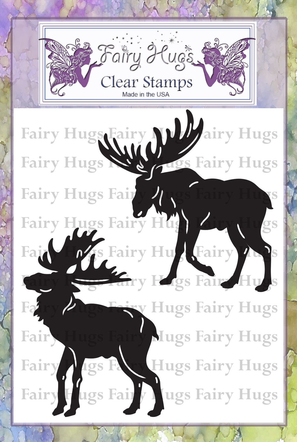 Fairy Hugs Stamps - Moose Set