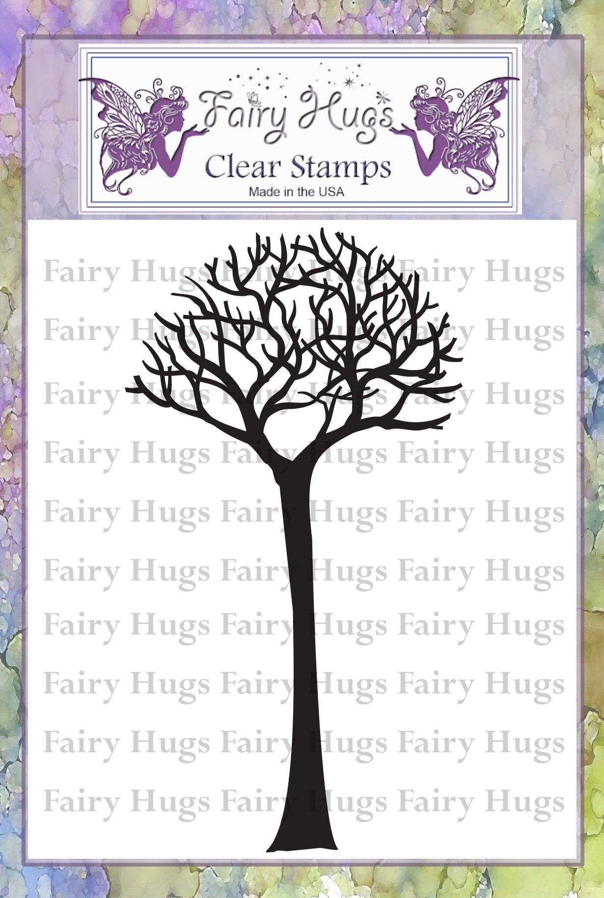 Fairy Hugs Stamps - Skinny Bare Tree (Tall)