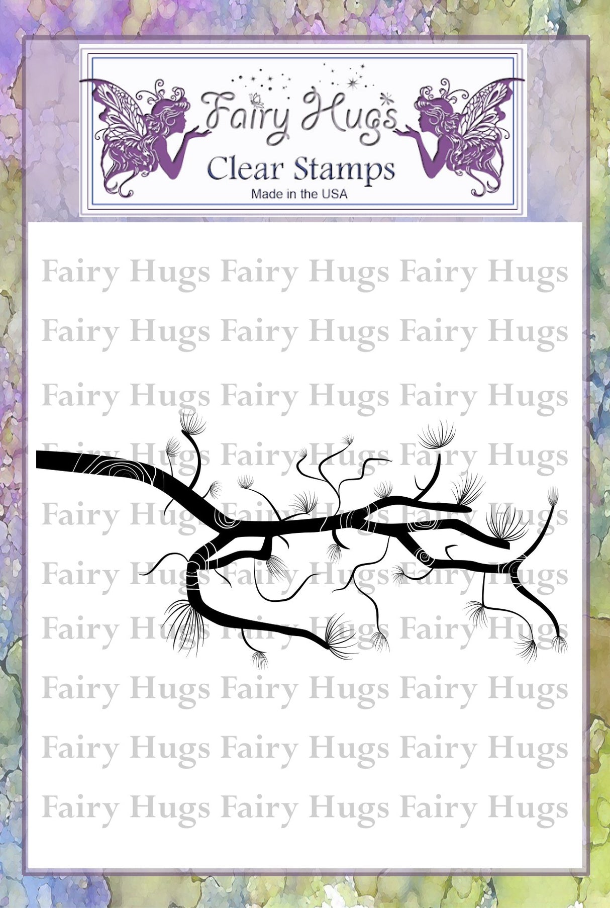 Fairy Hugs Stamps - Pine Branch