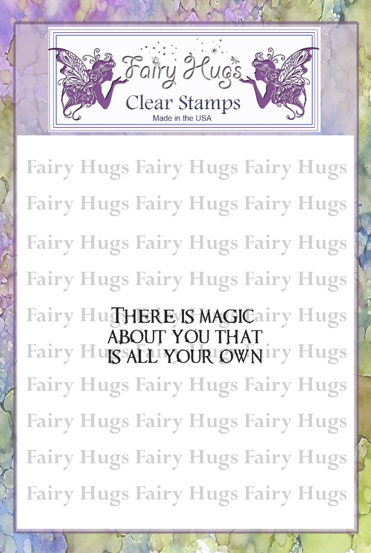 Fairy Hugs Stamps - About You