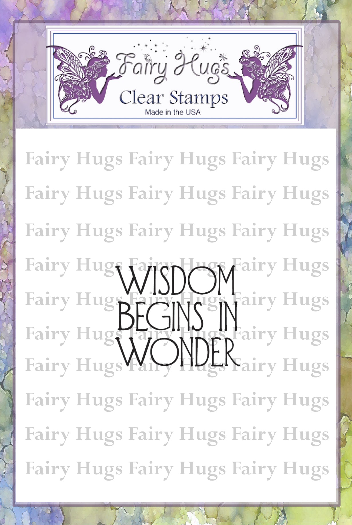 Fairy Hugs Stamps - Wisdom
