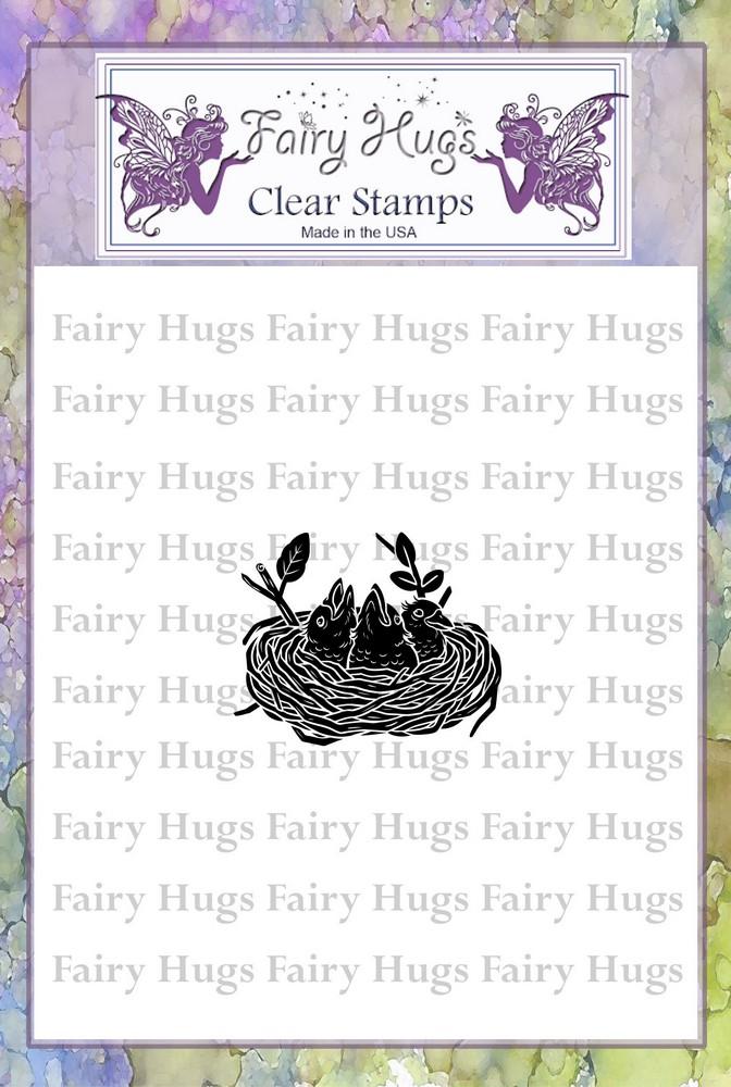 Fairy Hugs Stamps - Bird Nest