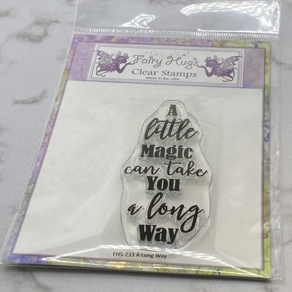 Fairy Hugs Stamps - A Long Way