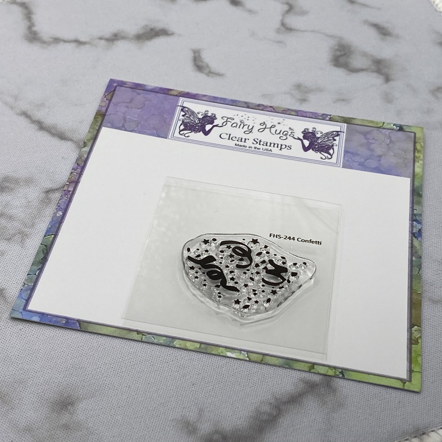 Fairy Hugs Stamps - Confetti