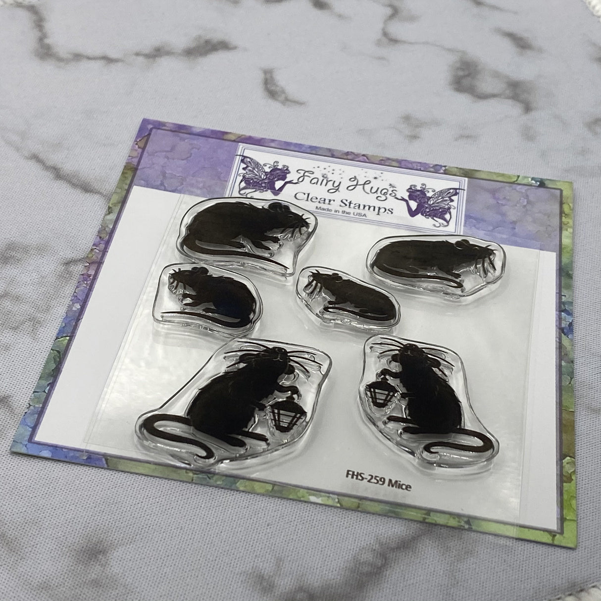 Fairy Hugs Stamps - Mice