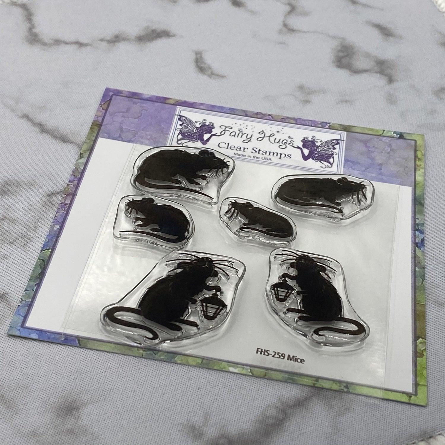 Fairy Hugs Stamps - Mice