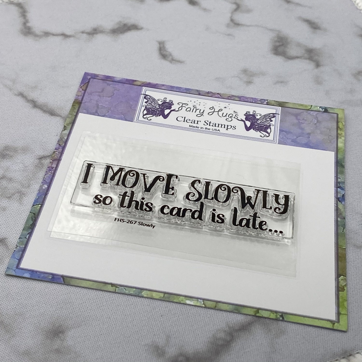 Fairy Hugs Stamps - Slowly