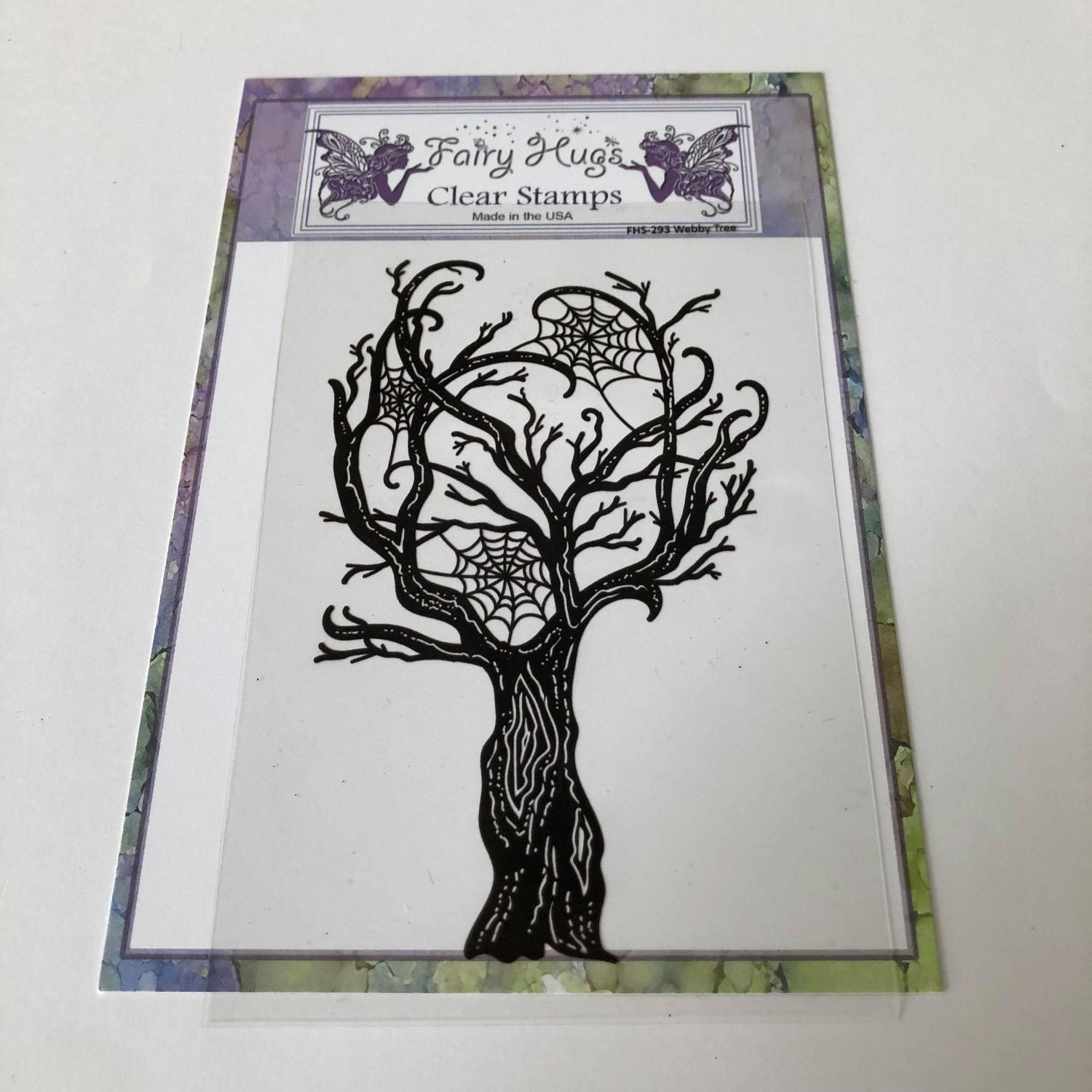 Fairy Hugs Stamps - Webby Tree