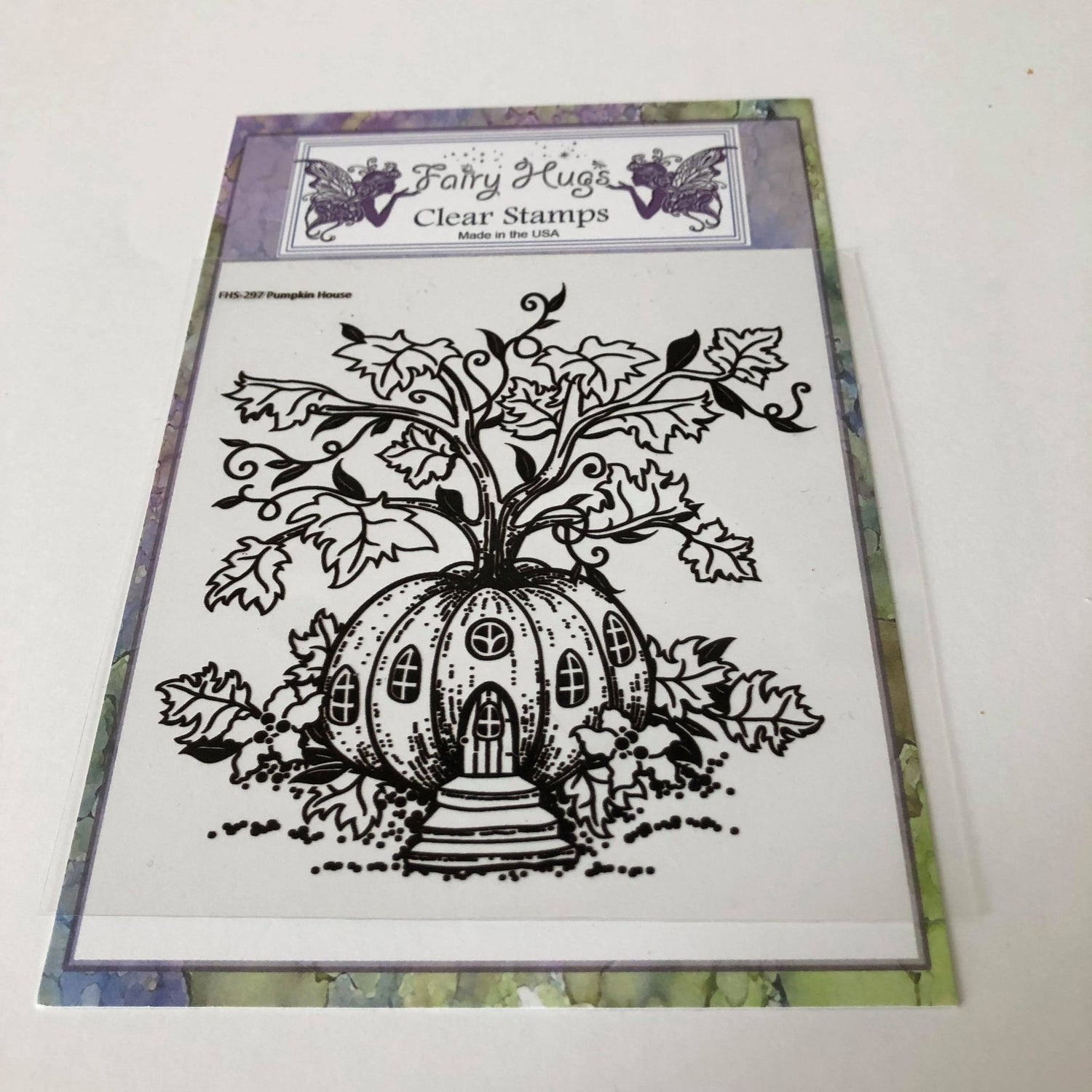 Fairy Hugs Stamps - Pumpkin House