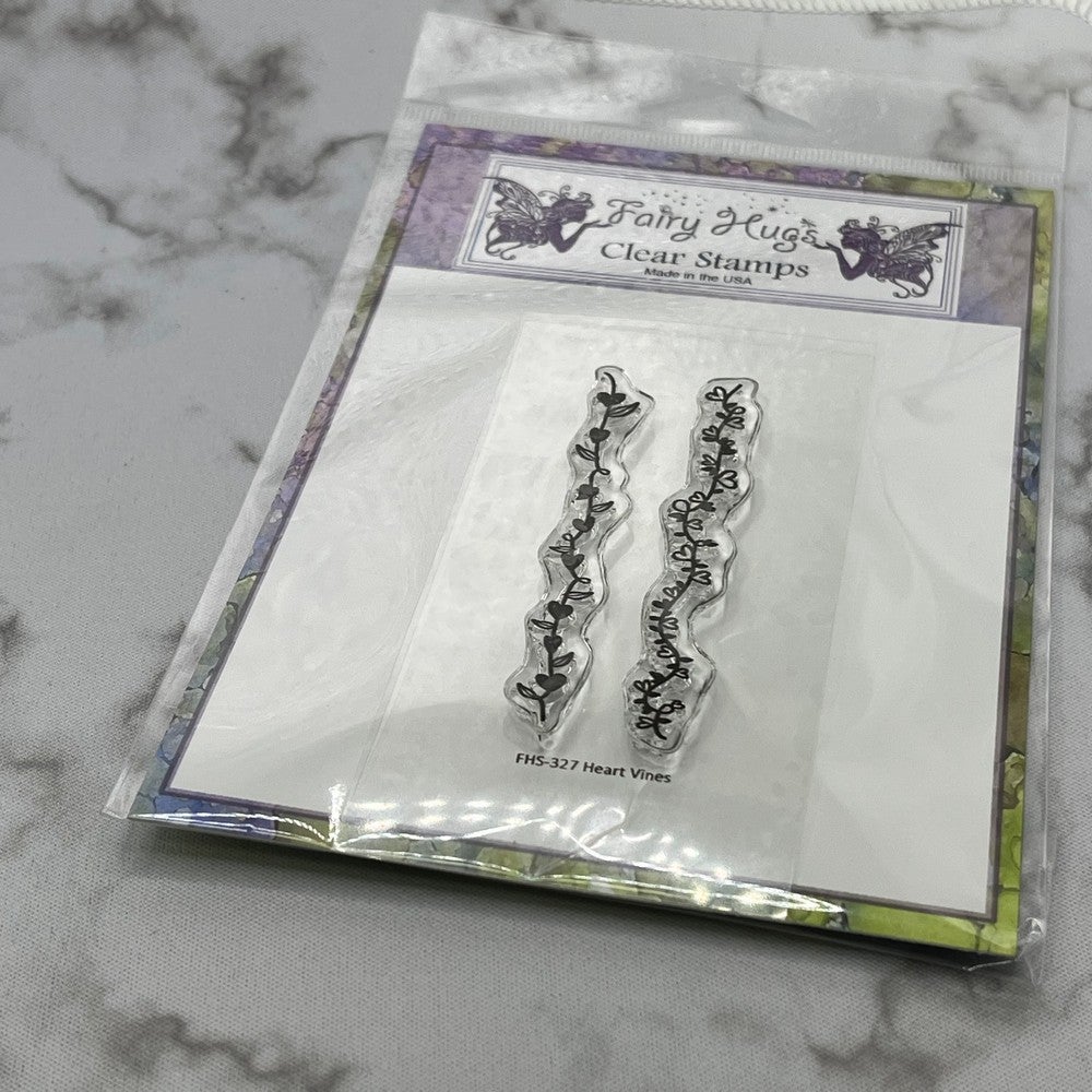 Fairy Hugs Stamps - Heart Vines