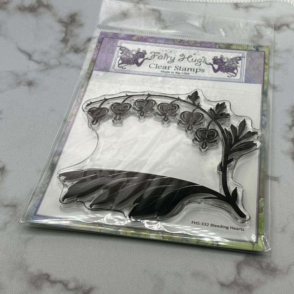 Fairy Hugs Stamps - Bleeding Hearts