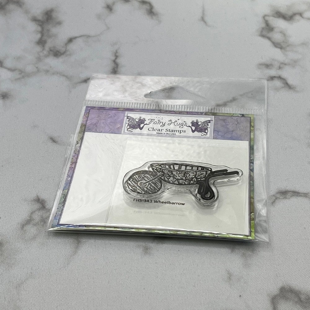 Fairy Hugs Stamps - Wheelbarrow