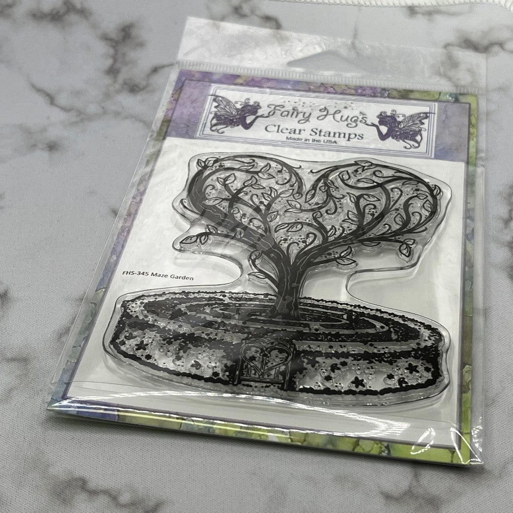Fairy Hugs Stamps - Maze Garden