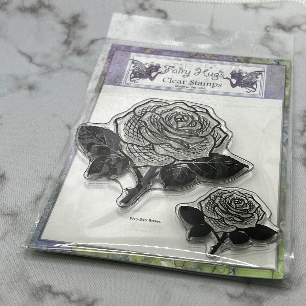 Fairy Hugs Stamps - Roses