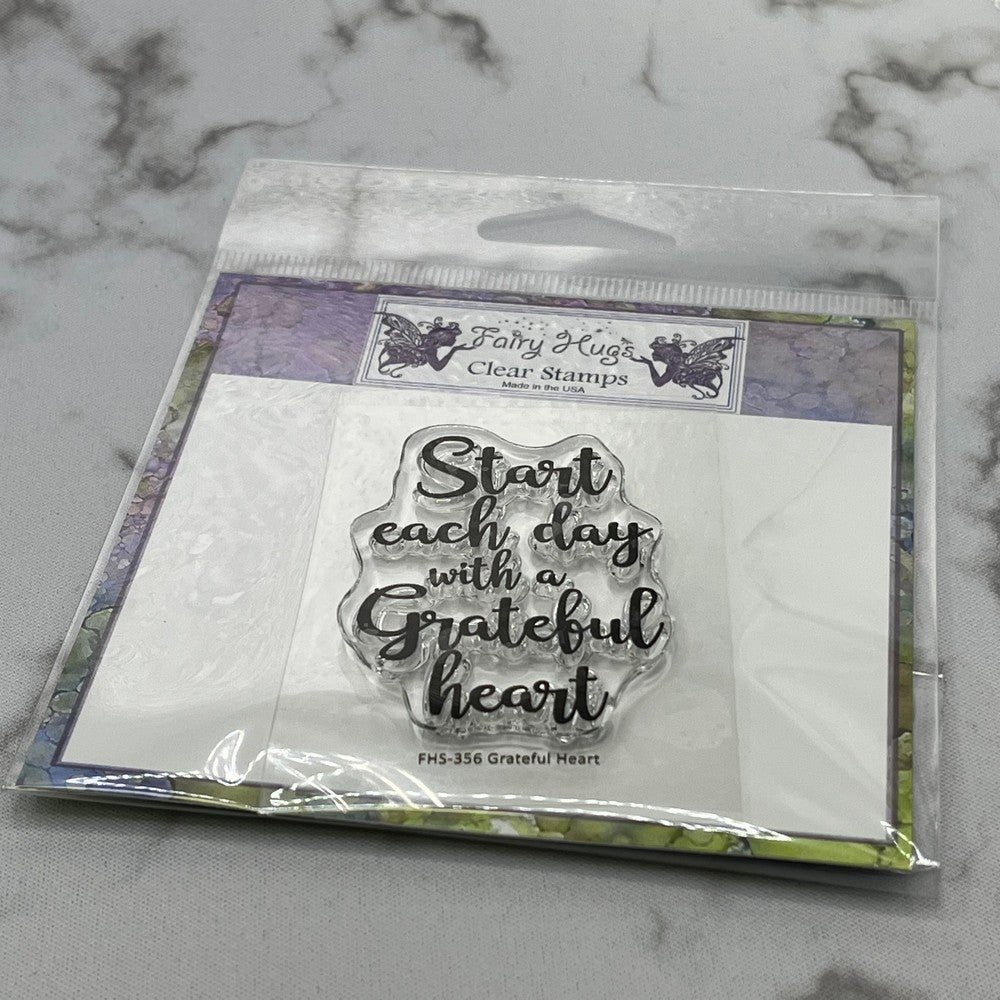 Fairy Hugs Stamps - Grateful Heart