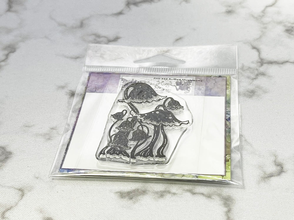 Fairy Hugs Stamps - Ruffled Mushrooms