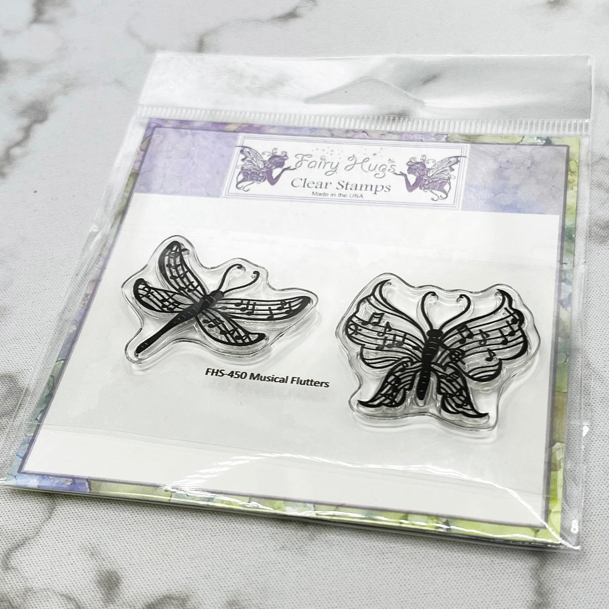 Fairy Hugs Stamps - Musical Flutters