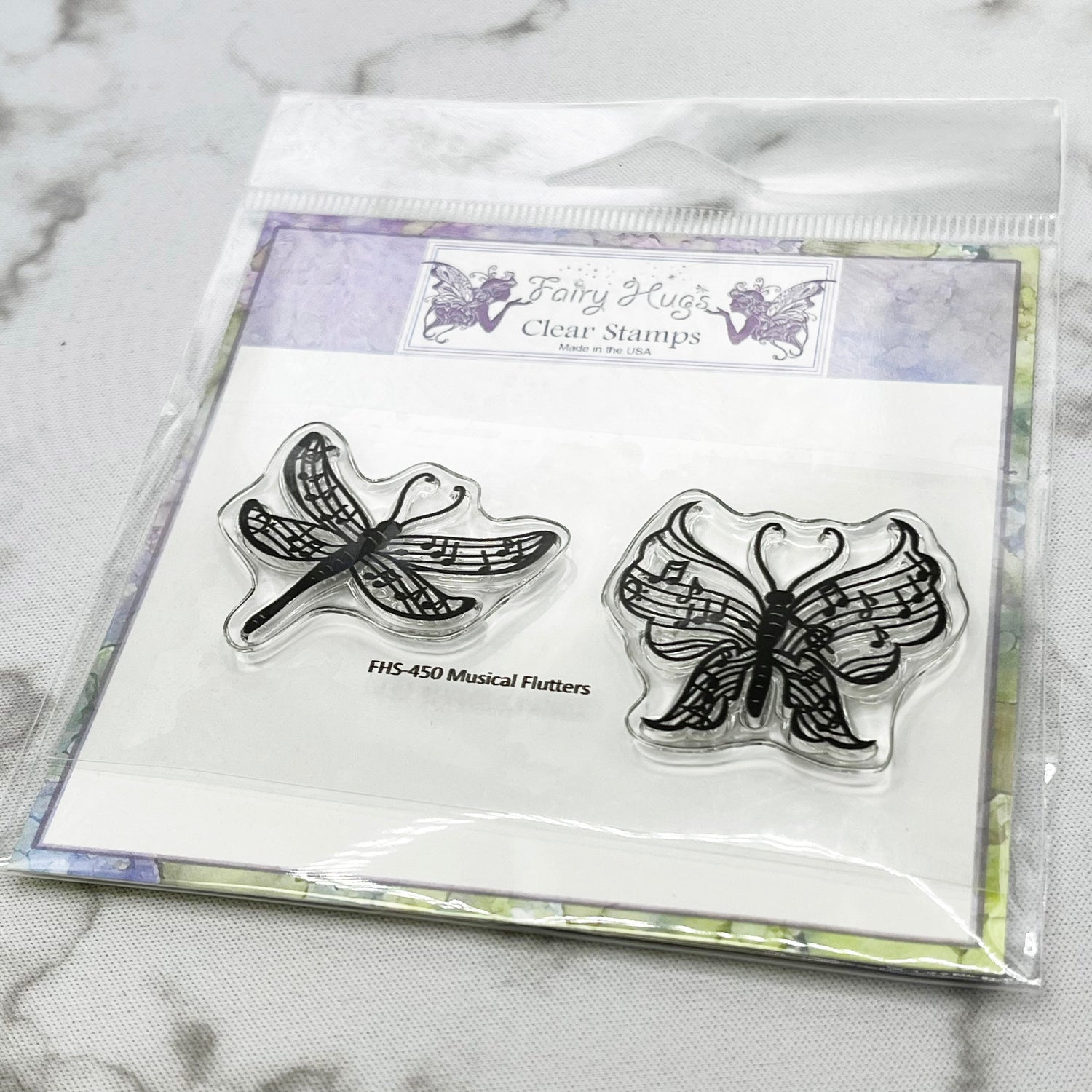 Fairy Hugs Stamps - Musical Flutters