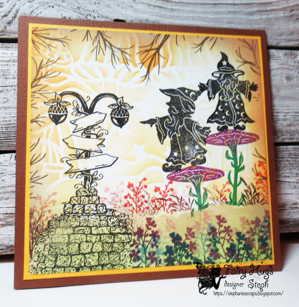 Fairy Hugs Stamps - Acorn Corner Post