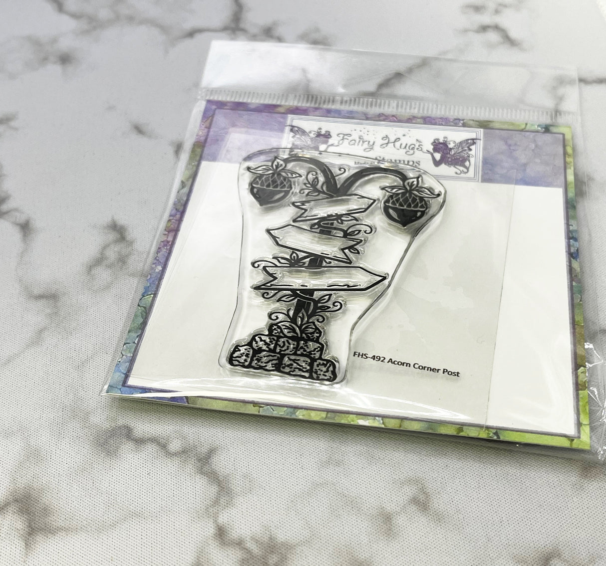 Fairy Hugs Stamps - Acorn Corner Post