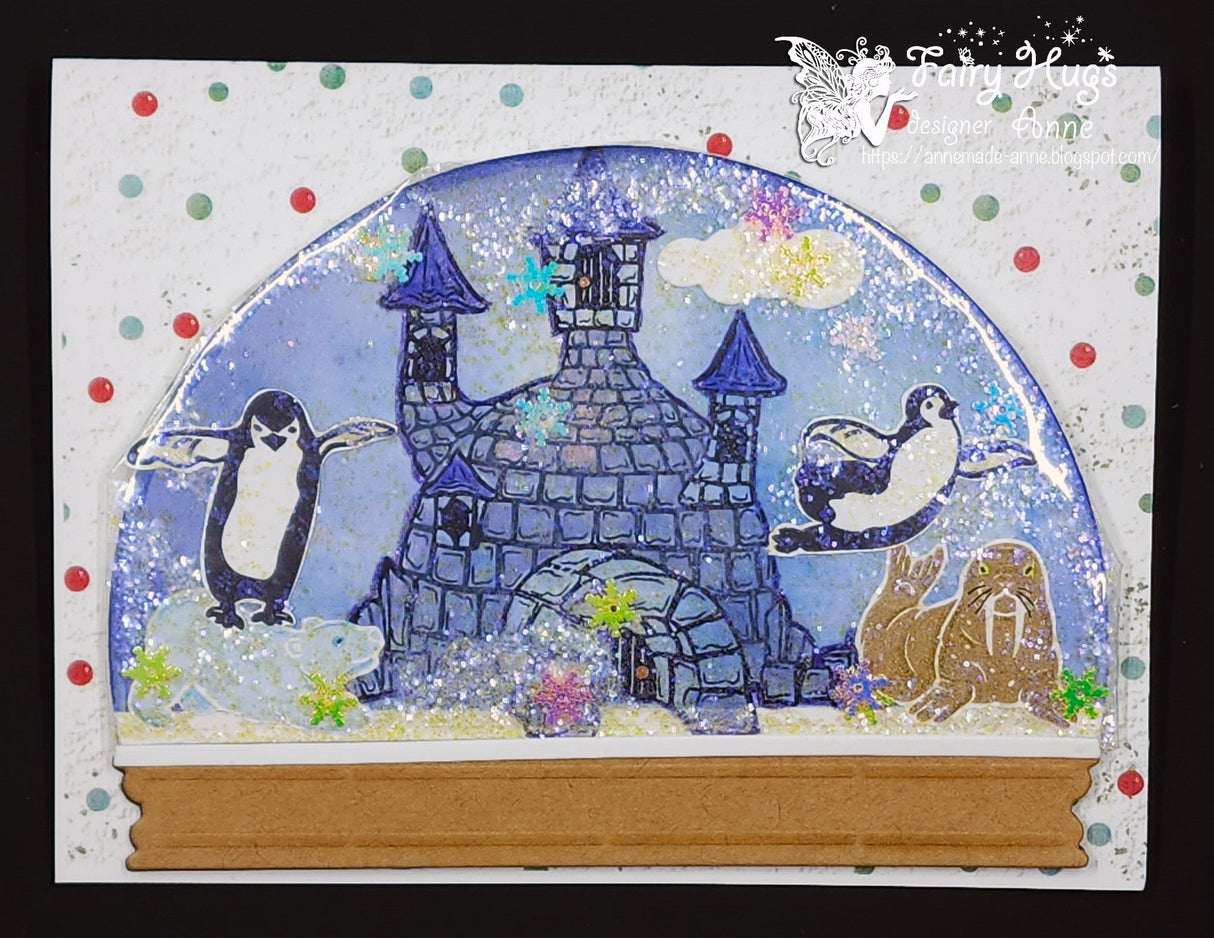 Fairy Hugs Stamps - Fairy Igloo