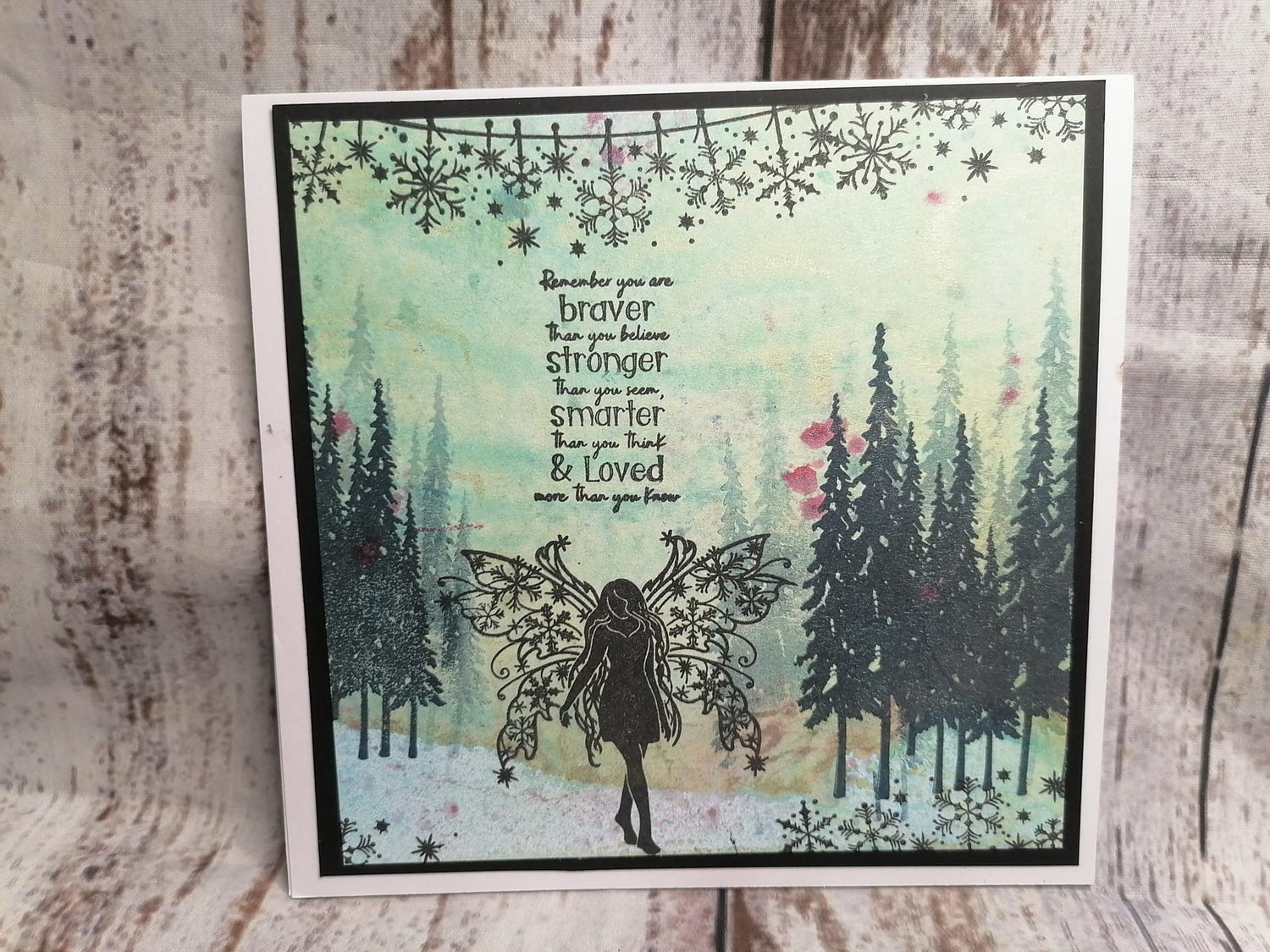 Fairy Hugs Stamps - Pine Cluster