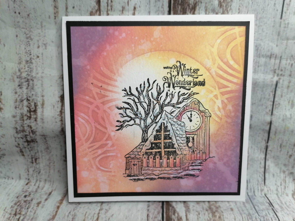 Fairy Hugs Stamps - Winter Chalet