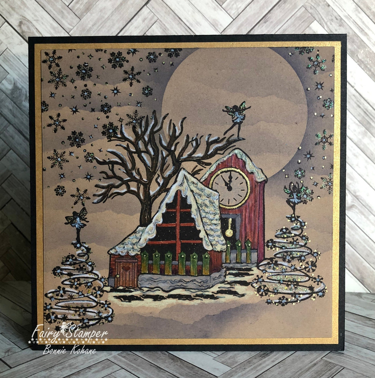 Fairy Hugs Stamps - Winter Chalet