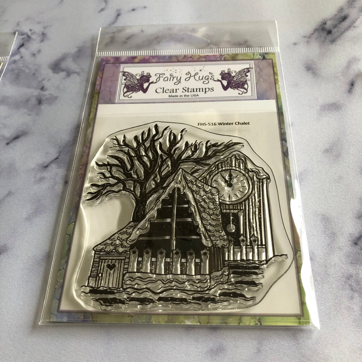 Fairy Hugs Stamps - Winter Chalet
