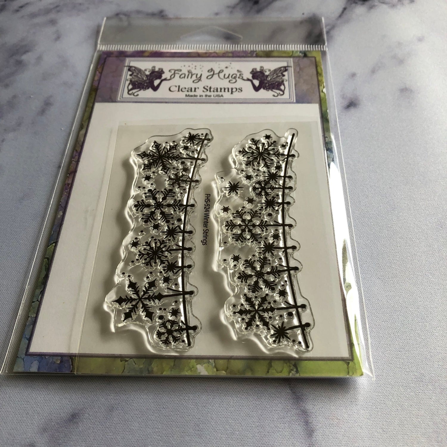 Fairy Hugs Stamps - Winter Strings