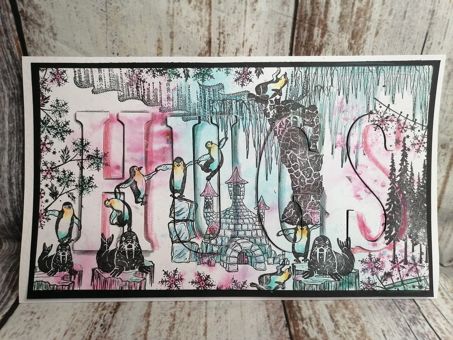 Fairy Hugs Stamps - Snowflake Flowers