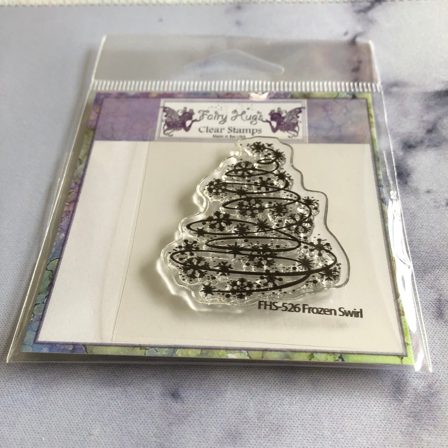 Fairy Hugs Stamps - Frozen Swirl