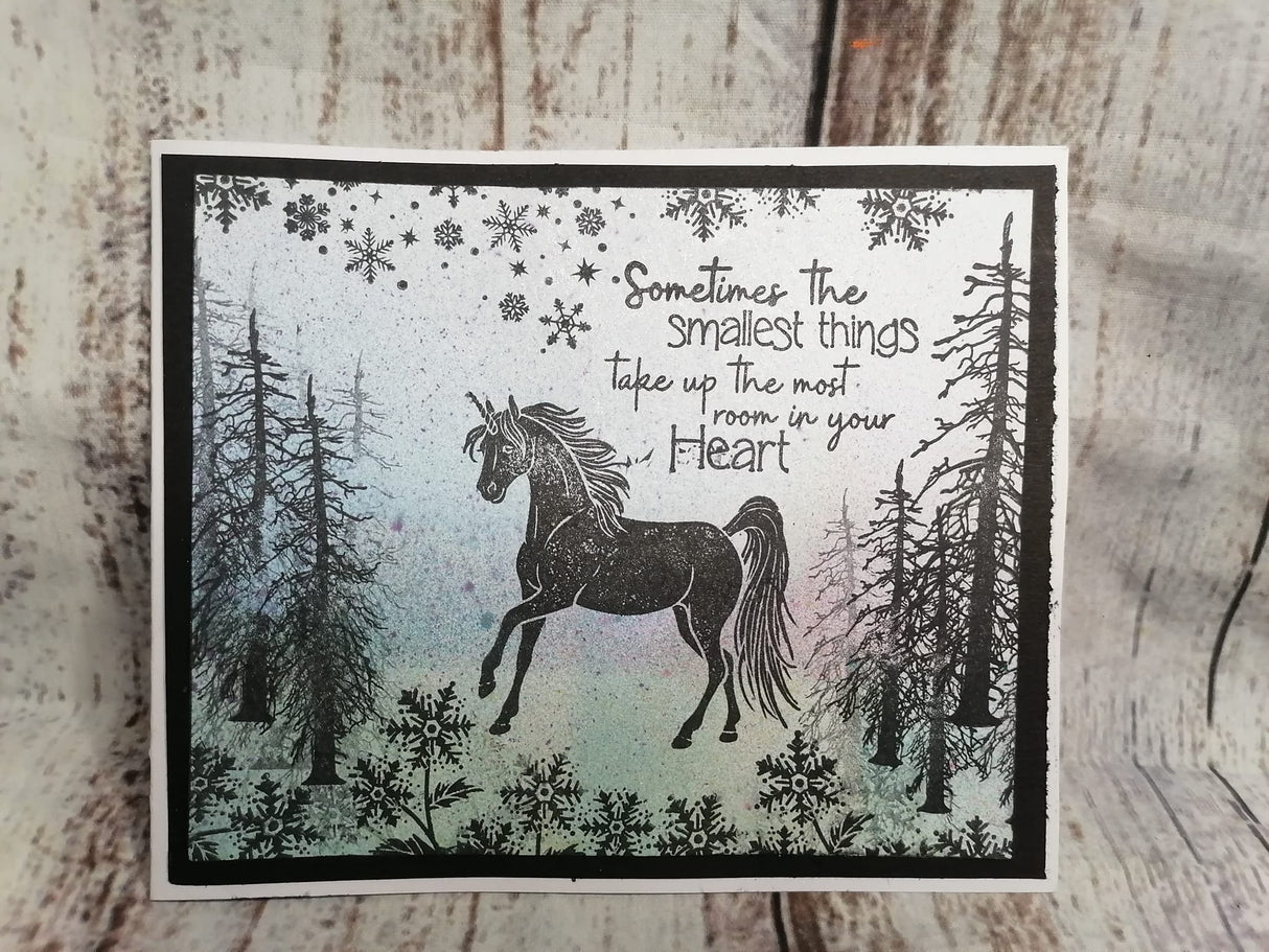 Fairy Hugs Stamps - Rugged Pines