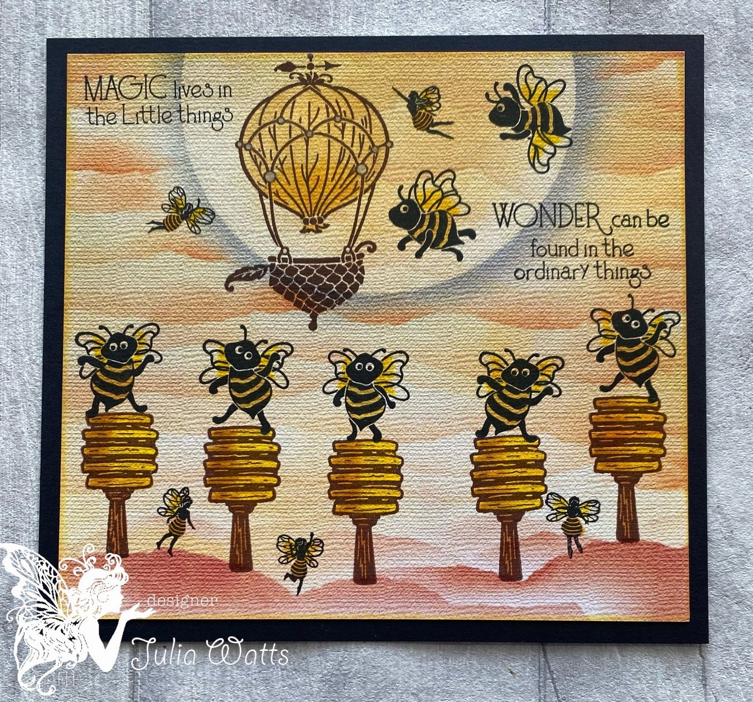 Fairy Hugs Stamps - Honey Wand