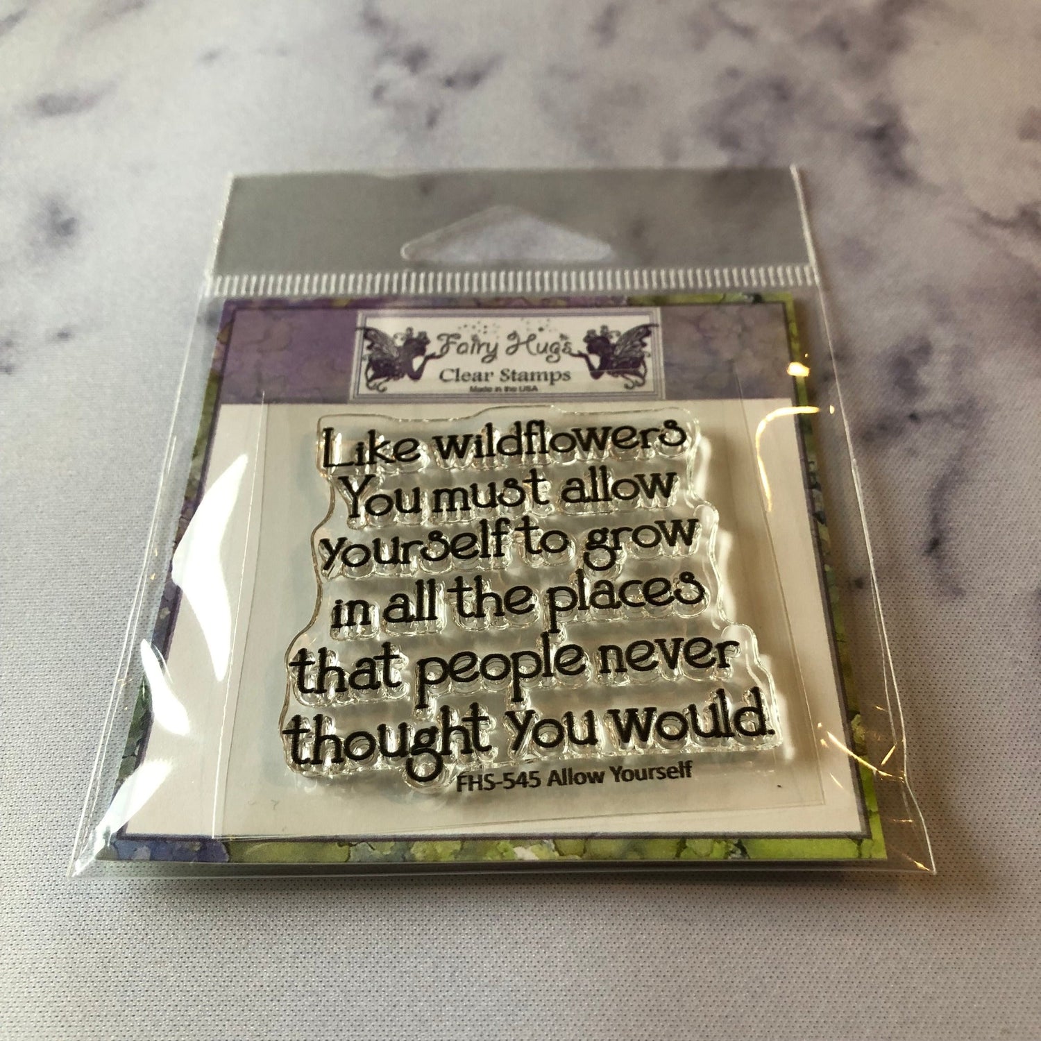 Fairy Hugs Stamps - Allow Yourself